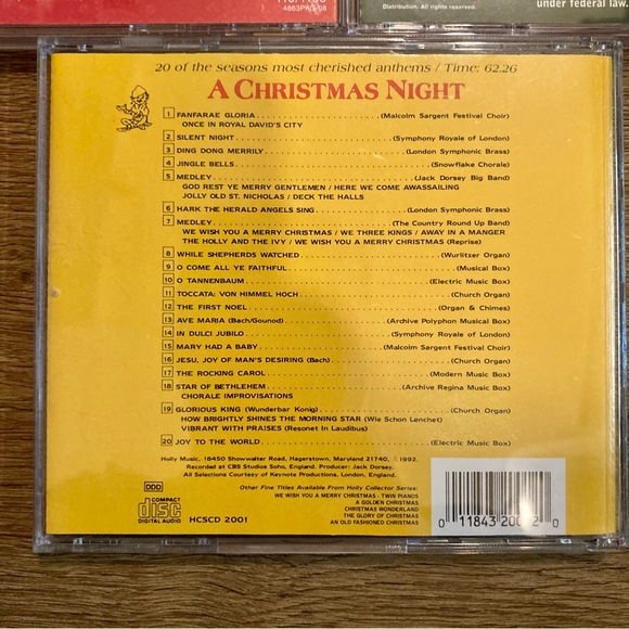 Christmas Music Lot - 3 Vintage CDs - Picture 8 of 13
